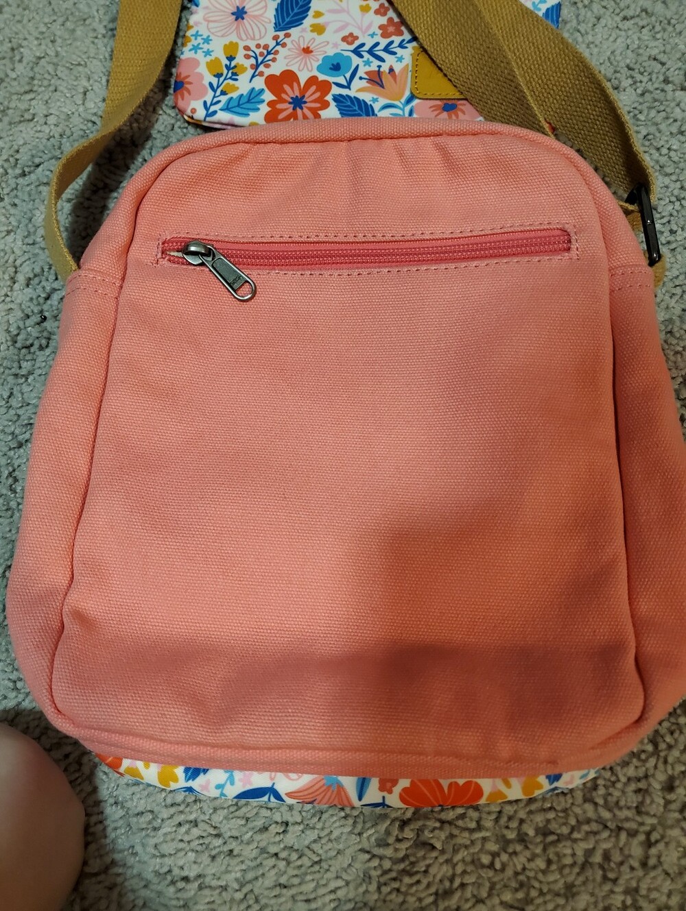 Leaper Floral Crossbody Bag And Pounch Set - Picture 5 of 6